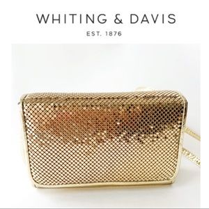 Whiting & Davis Gold crossbody / clutch